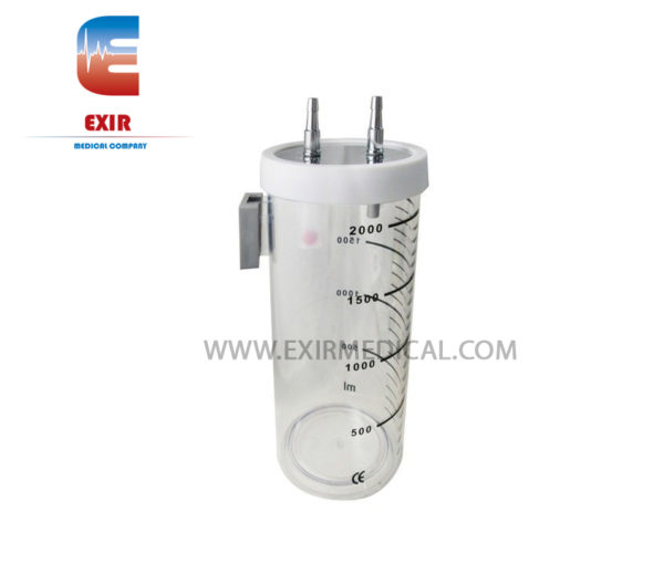 2l suction jar silicone cover
