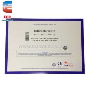 ورق ECG رسم القلب – HELLIGE MARQUETTE MAC1200 – 210×295 مم