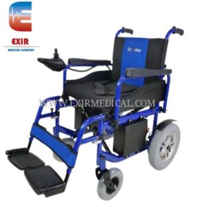 كرسي متحرك كهربائي ببطاريتين جانبيتان